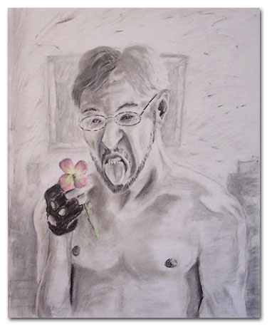 Humor, Horror, and Heavy Metal: Holy Crap, this is the most disturbing picture I think I have ever drawn. And now YOU TOO get to enjoy it. You lucky lucky bastards.