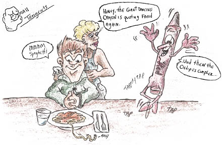 Humor, Horror, and Heavy Metal: My first Small Tangent. Freud would BE so proud!!!