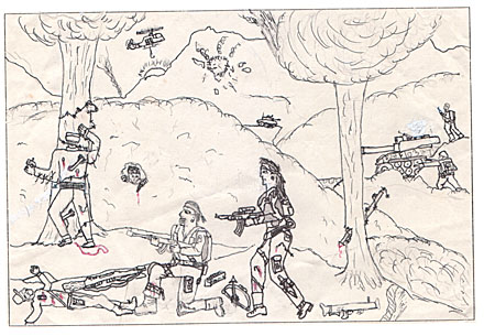 Humor, Horror, and Heavy Metal: Going Command. World War II and Vietnam. guys with guns, chicks with BIGGER Guns, tanks with EVEN BIGGER guns, and tons of dead people. ACTION MOVIES BELOW.