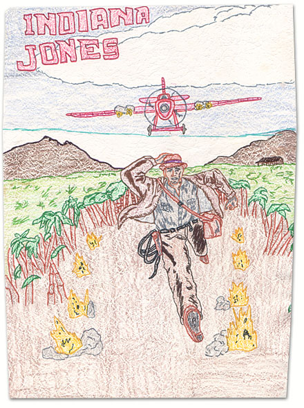 Humor, Horror, and Heavy Metal: Yeah, it's Indiana Jones. How did you guess? Your so smart. Do you want a cookie?