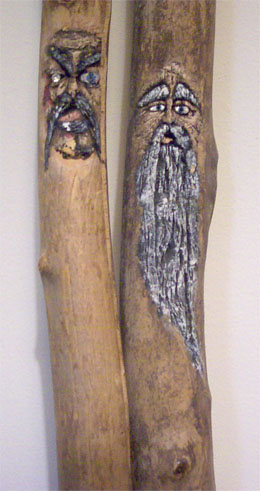 Humor, Horror, and Heavy Metal: The laziest Walking Sticks in the world. How sad. Someone needs some Tony Little motivation.