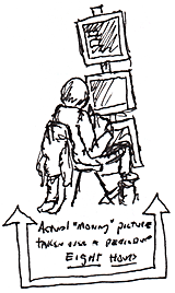 Humor, Horror, and Heavy Metal: This guy would hold signs all day. Was this a sign from God telling me to stay in school. No. It was actually a sign saying that some furniture company was going out of business. I don't think God owns a furniture company. He lets the Devil have that chunk.