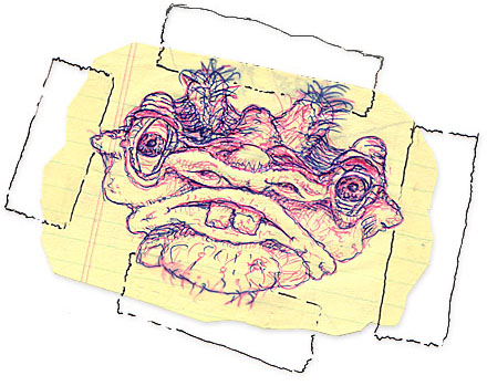 Humor, Horror, and Heavy Metal: What the FUCK is this thing. Looks like a demon whose Demon Momma smoked the crack when she was pregnant.